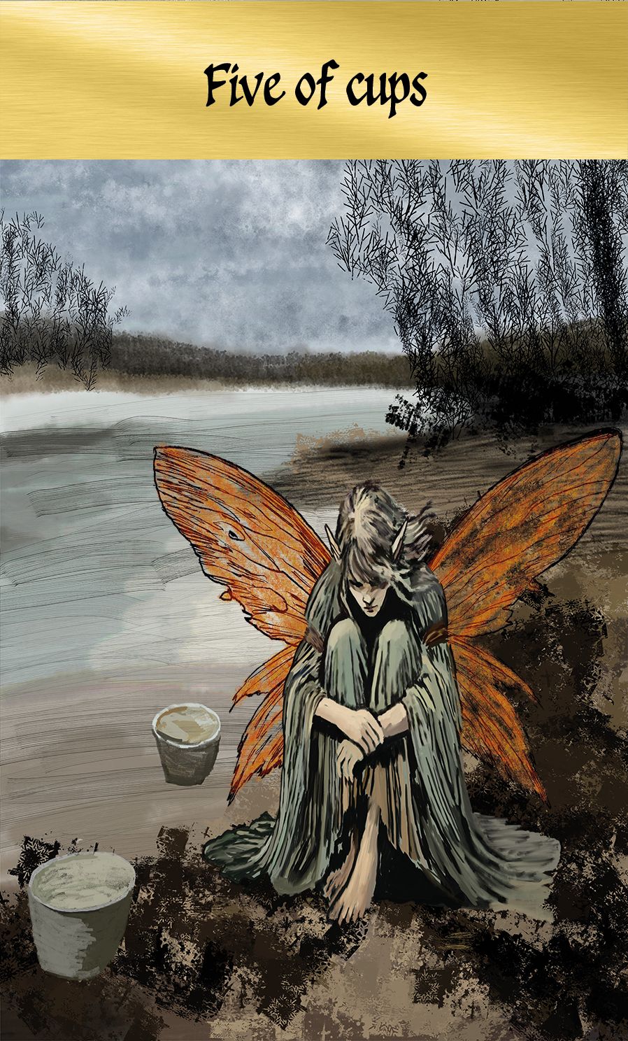 5 of cups